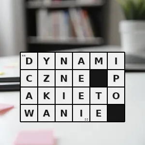 Hasło krzyżówkowe metoda pozwalająca na zarezerwowanie kilku różnych usług turystycznych w zintegrowany sposób objętych jedną wspólną ceną - dynamiczne pakietowanie – rozwiązanie, synonimy, podpowiedzi i definicje krzyżówkowe